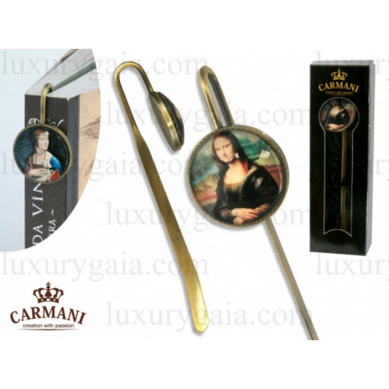 Книгоразделител по картини на Leonardo da Vinci - Luxurygaia.com