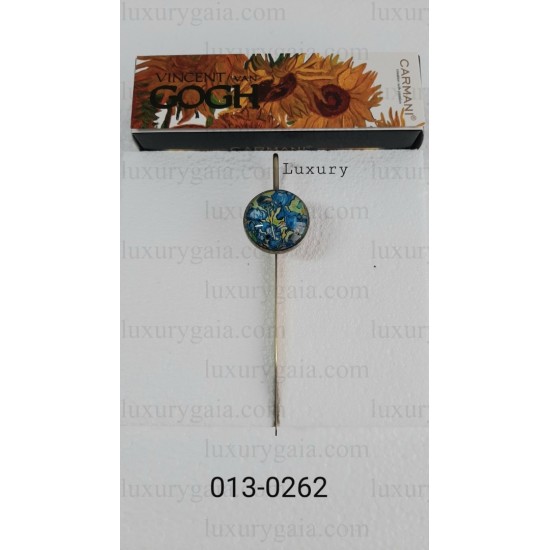 Книгоразделител по картини на V.Gogh ''Ириси'' - Luxurygaia.com