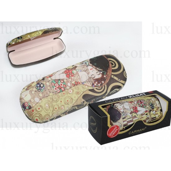 Калъф за очила с диоптър ''Целувката" .Размер 16x6.5x4 cm - Luxurygaia.com