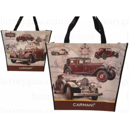 Чанта за пазар'' Исторически пътувания  '' . Размер 46 x 11 x 38cm - Luxurygaia.com