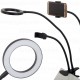 24-LED USB настолна лампа с държач за сматфон. Регулируем интензитет на светлина . 3 цвята светлина . Със щипка - Luxurygaia.com